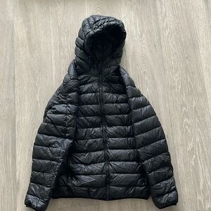 Men’s roots Canada puffer jacket - Black - Medium